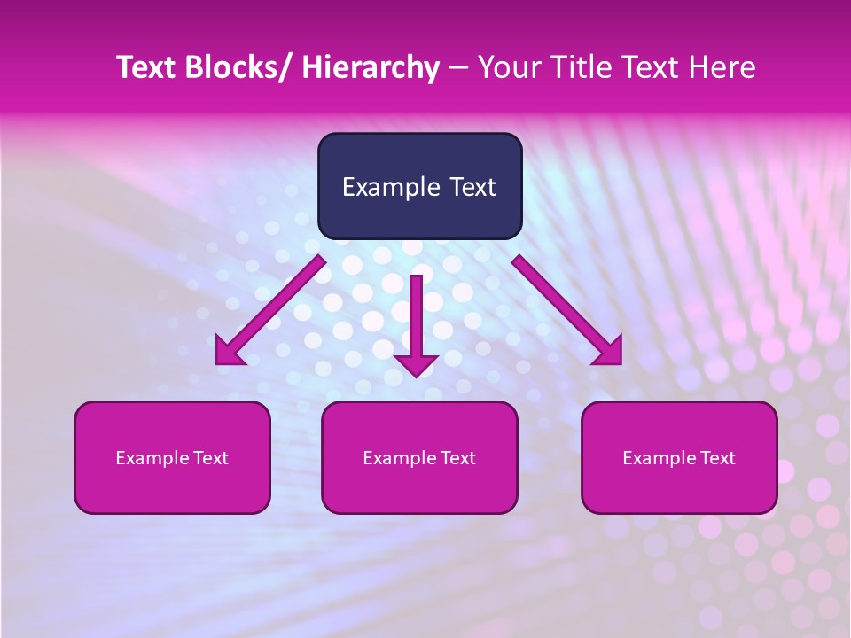 Glow Communication Disco PowerPoint Template