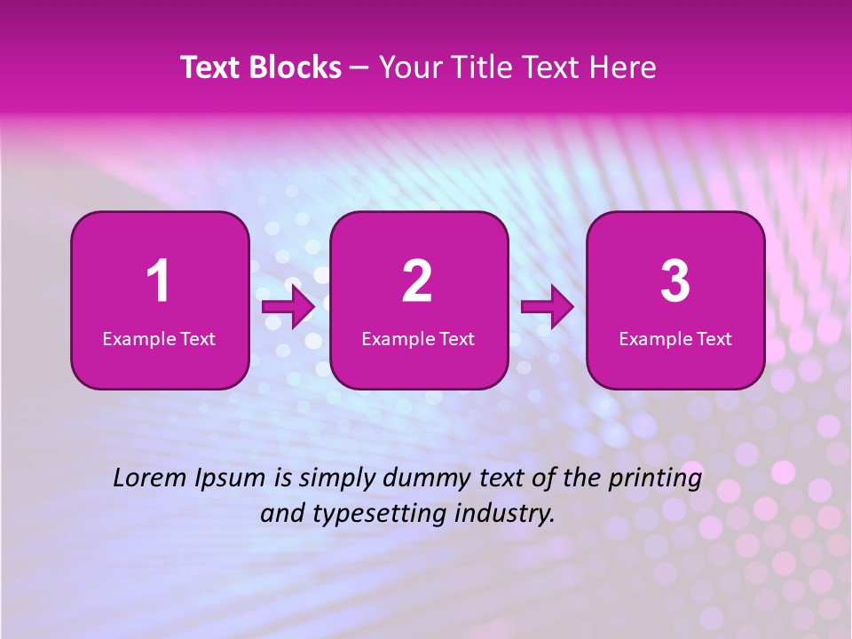 Glow Communication Disco PowerPoint Template