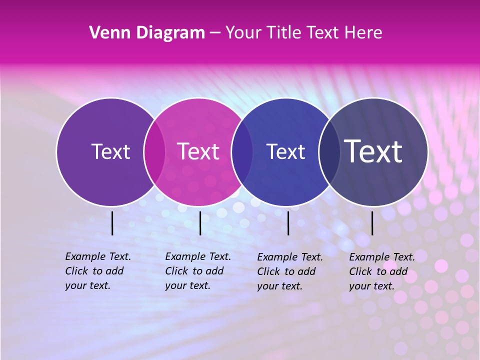Glow Communication Disco PowerPoint Template