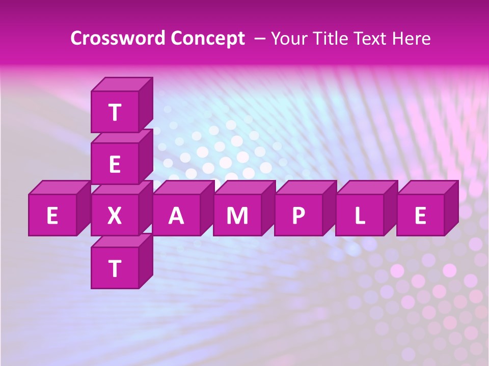 Glow Communication Disco PowerPoint Template