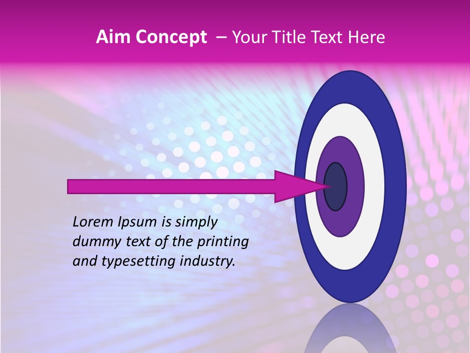 Glow Communication Disco PowerPoint Template