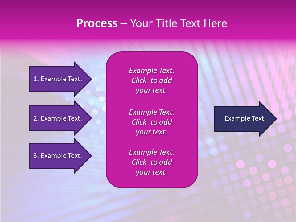 Glow Communication Disco PowerPoint Template