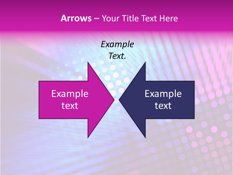 Glow Communication Disco PowerPoint Template