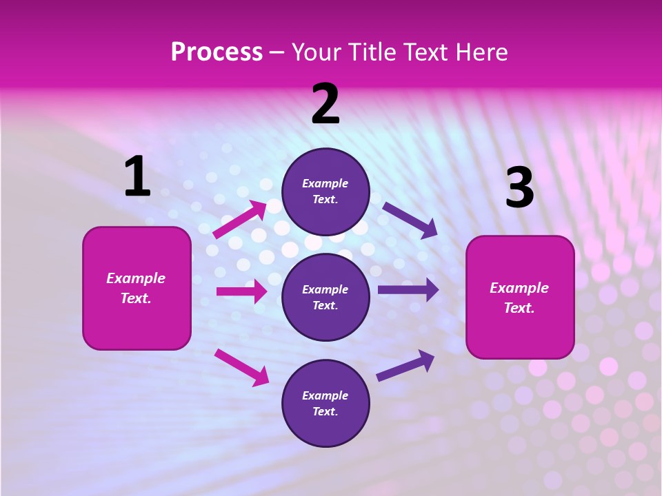 Glow Communication Disco PowerPoint Template