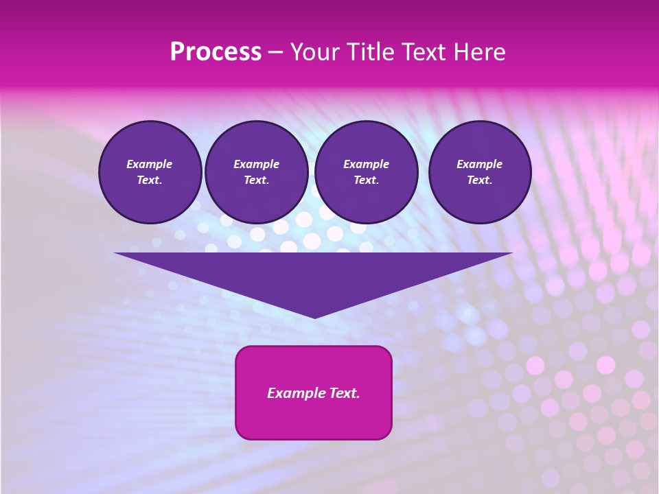 Glow Communication Disco PowerPoint Template