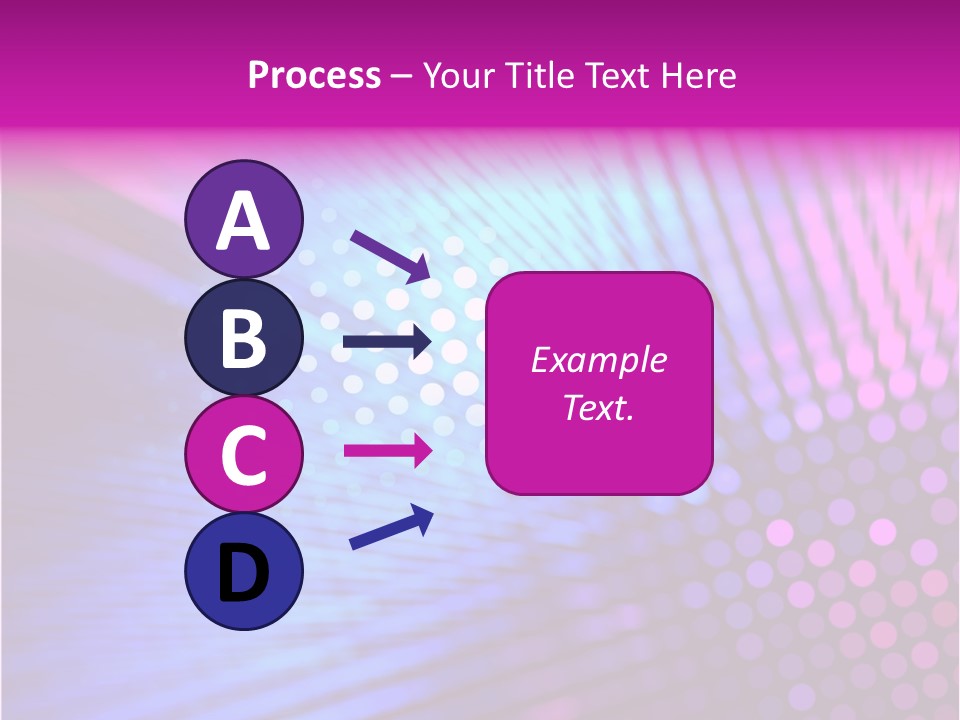 Glow Communication Disco PowerPoint Template