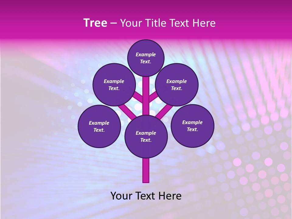 Glow Communication Disco PowerPoint Template