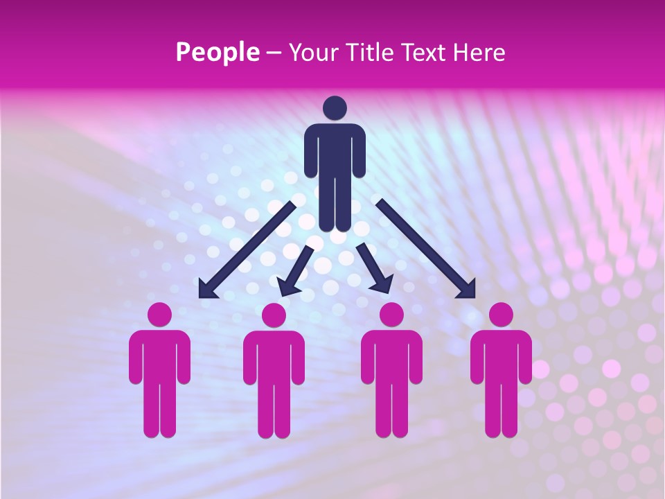 Glow Communication Disco PowerPoint Template