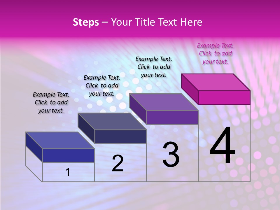 Glow Communication Disco PowerPoint Template