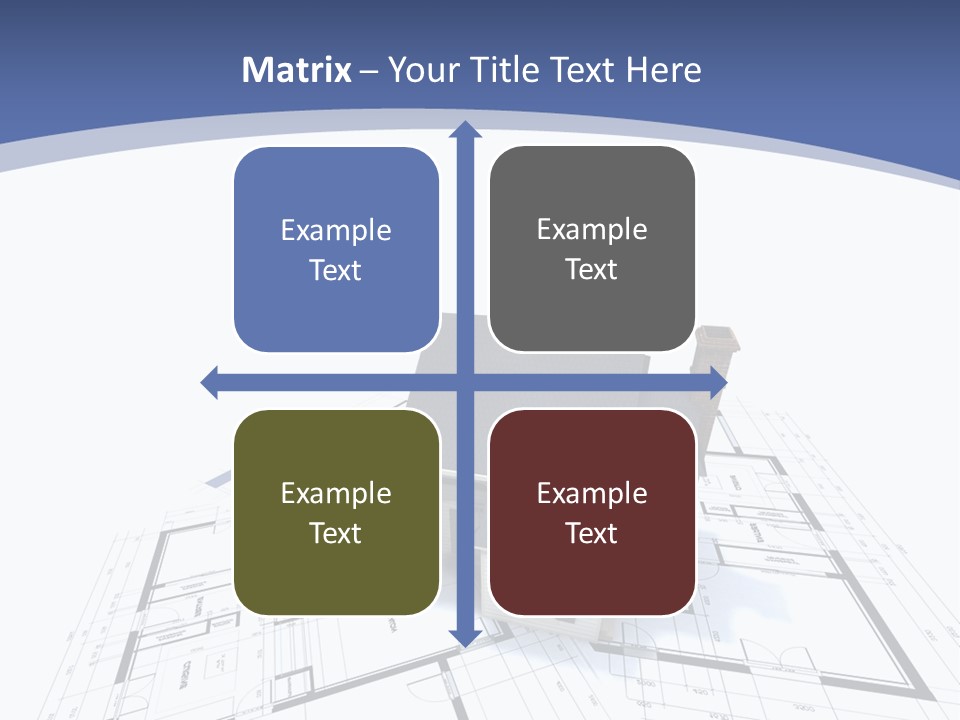 Extension Graph Plot PowerPoint Template