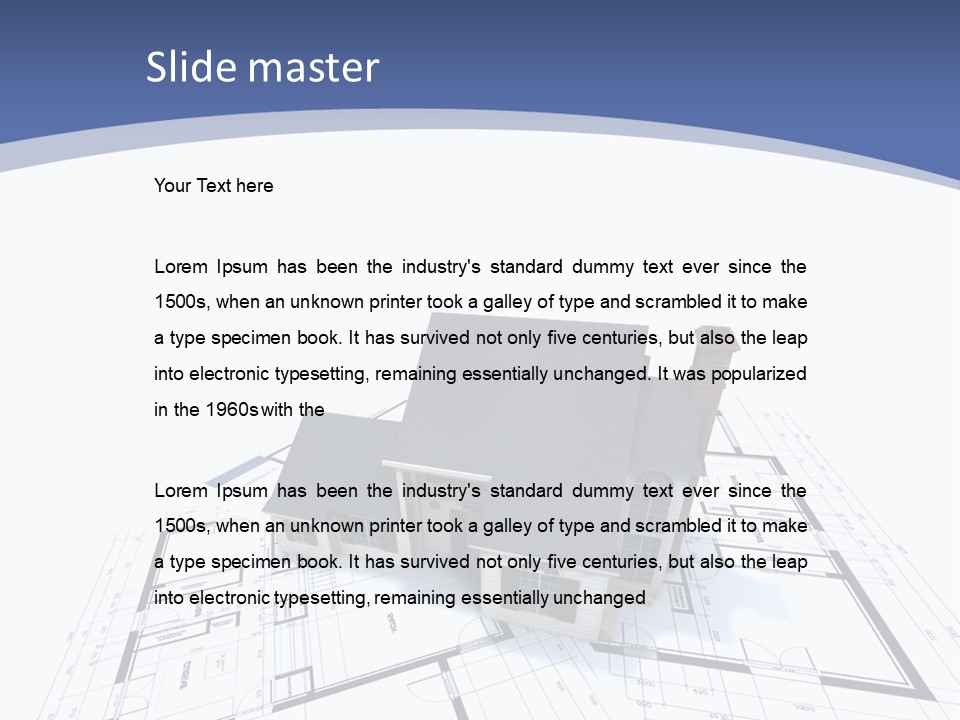 Extension Graph Plot PowerPoint Template