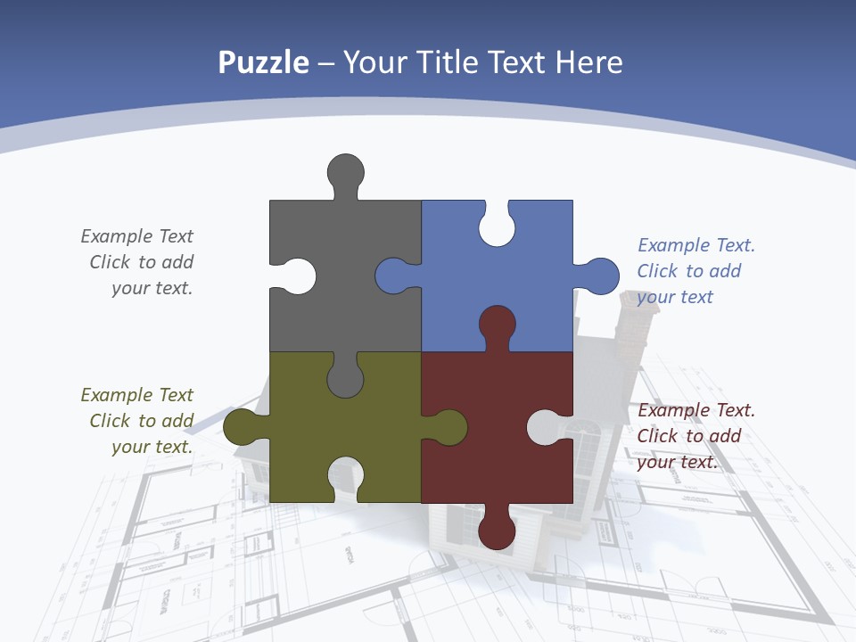 Extension Graph Plot PowerPoint Template