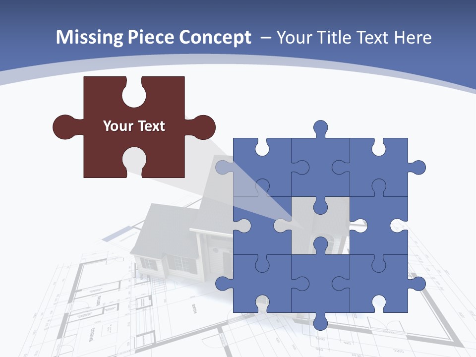 Extension Graph Plot PowerPoint Template