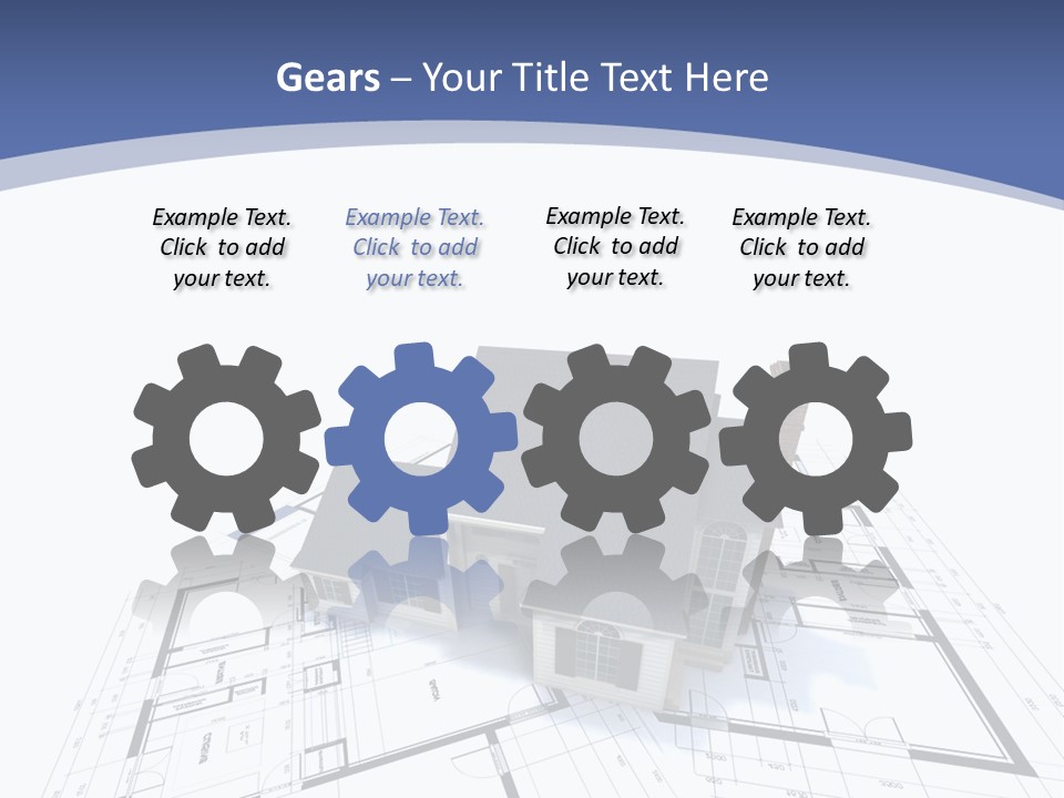 Extension Graph Plot PowerPoint Template