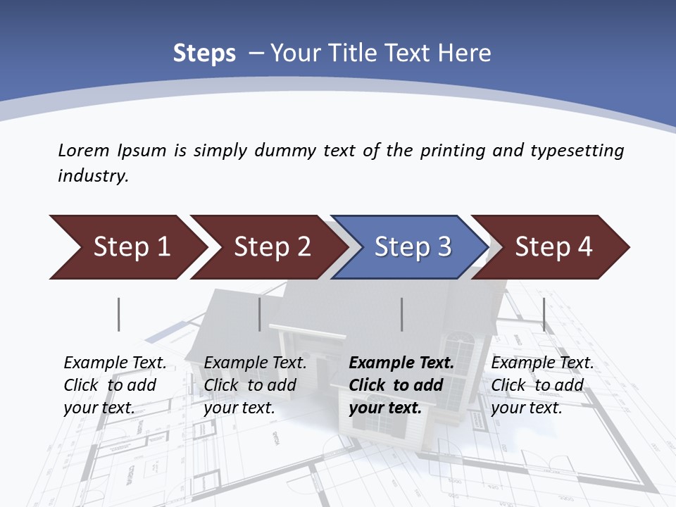 Extension Graph Plot PowerPoint Template