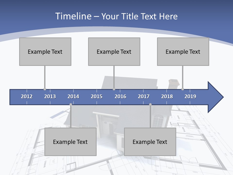 Extension Graph Plot PowerPoint Template