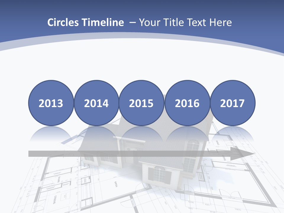 Extension Graph Plot PowerPoint Template