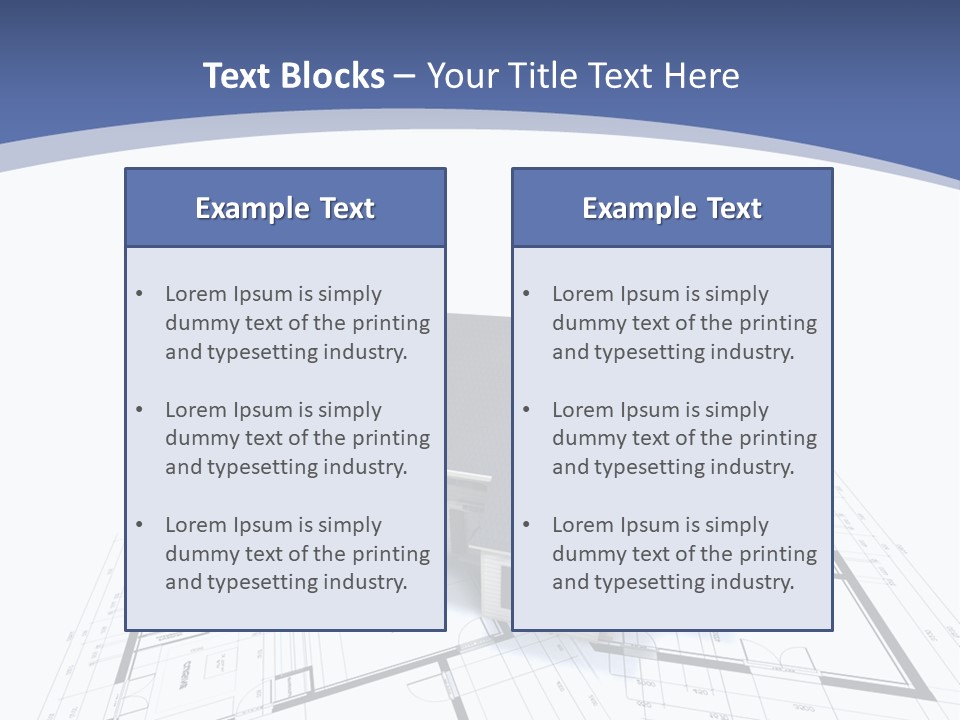 Extension Graph Plot PowerPoint Template