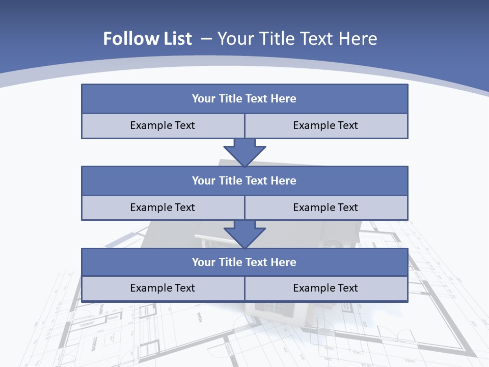Extension Graph Plot PowerPoint Template
