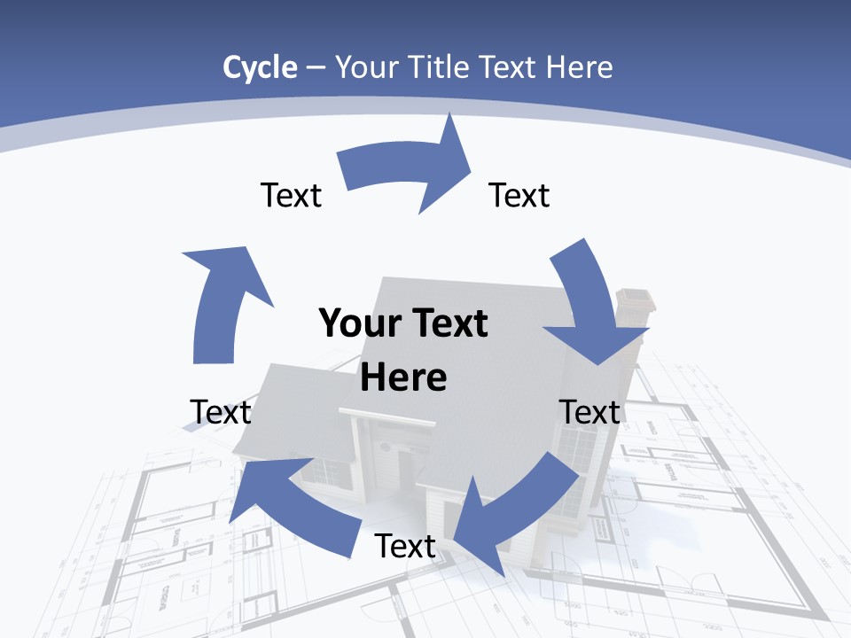 Extension Graph Plot PowerPoint Template