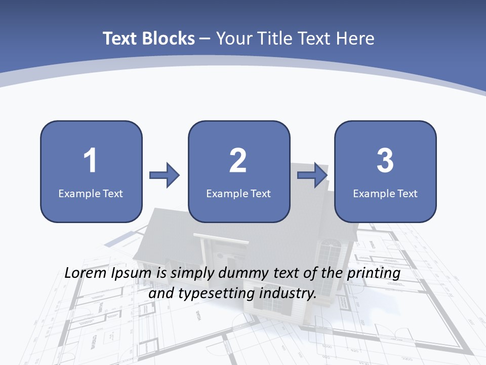 Extension Graph Plot PowerPoint Template