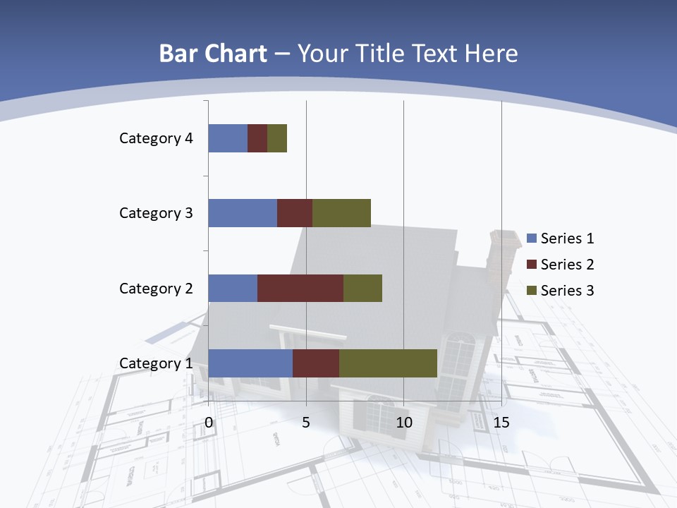 Extension Graph Plot PowerPoint Template