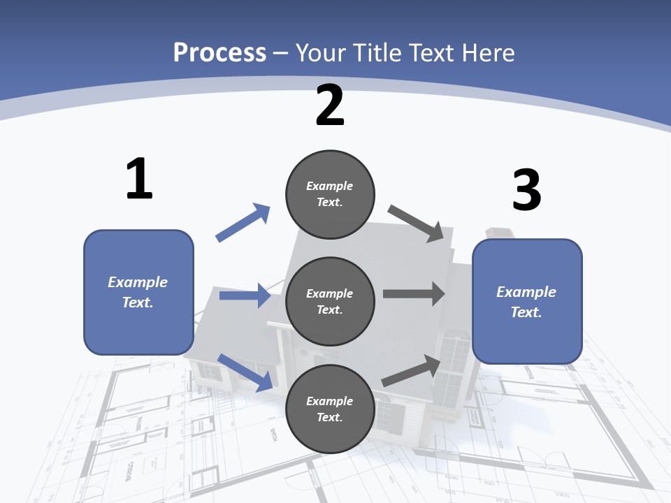 Extension Graph Plot PowerPoint Template