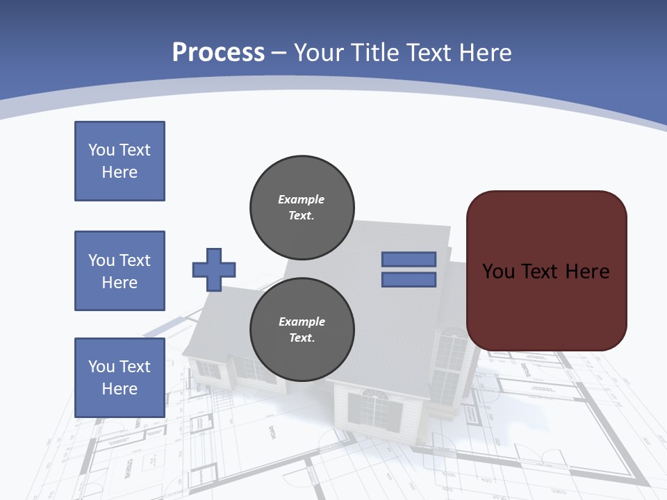 Extension Graph Plot PowerPoint Template