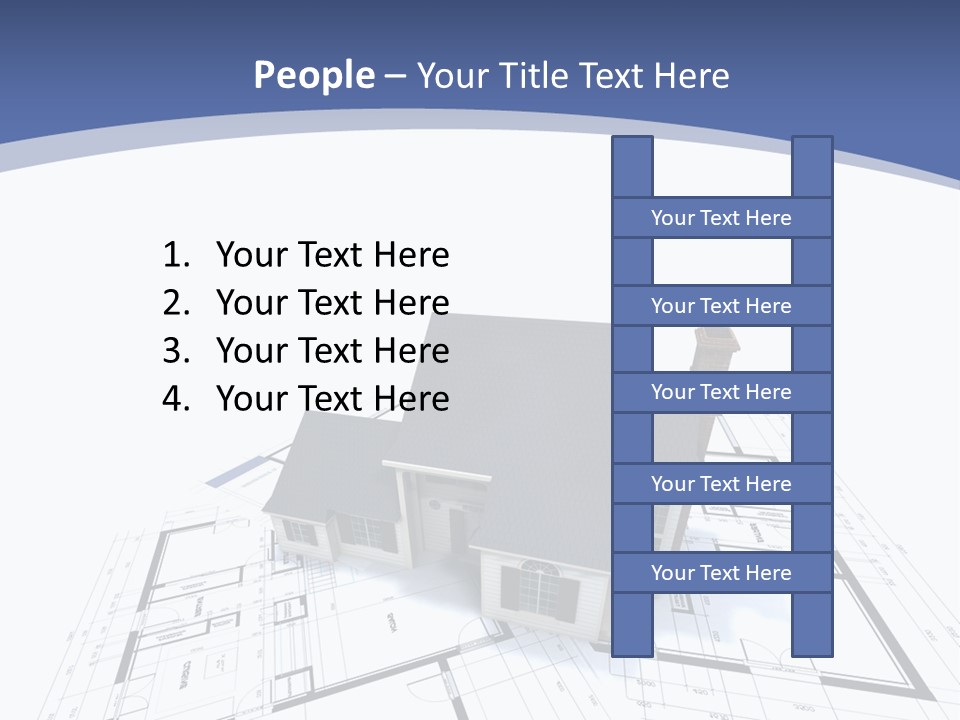 Extension Graph Plot PowerPoint Template