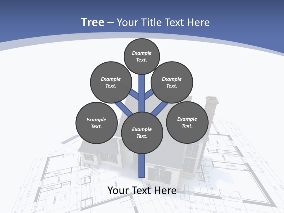 Extension Graph Plot PowerPoint Template