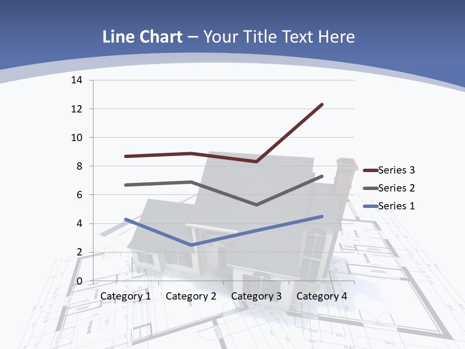 Extension Graph Plot PowerPoint Template
