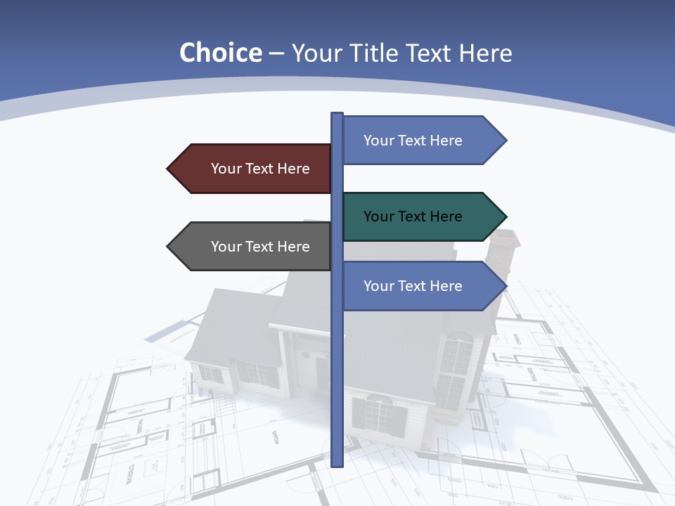 Extension Graph Plot PowerPoint Template