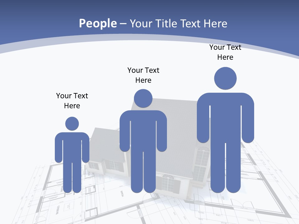 Extension Graph Plot PowerPoint Template