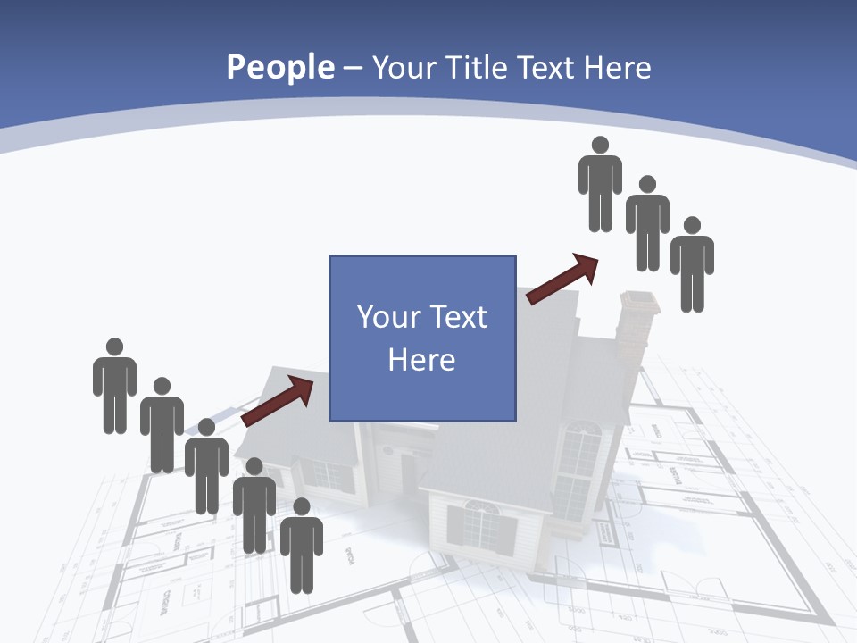 Extension Graph Plot PowerPoint Template