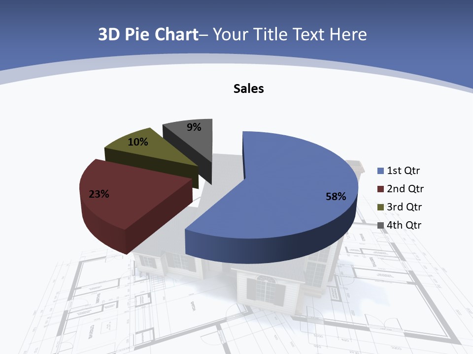 Extension Graph Plot PowerPoint Template