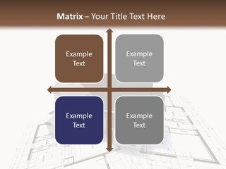 Architecture Plan Architectural PowerPoint Template