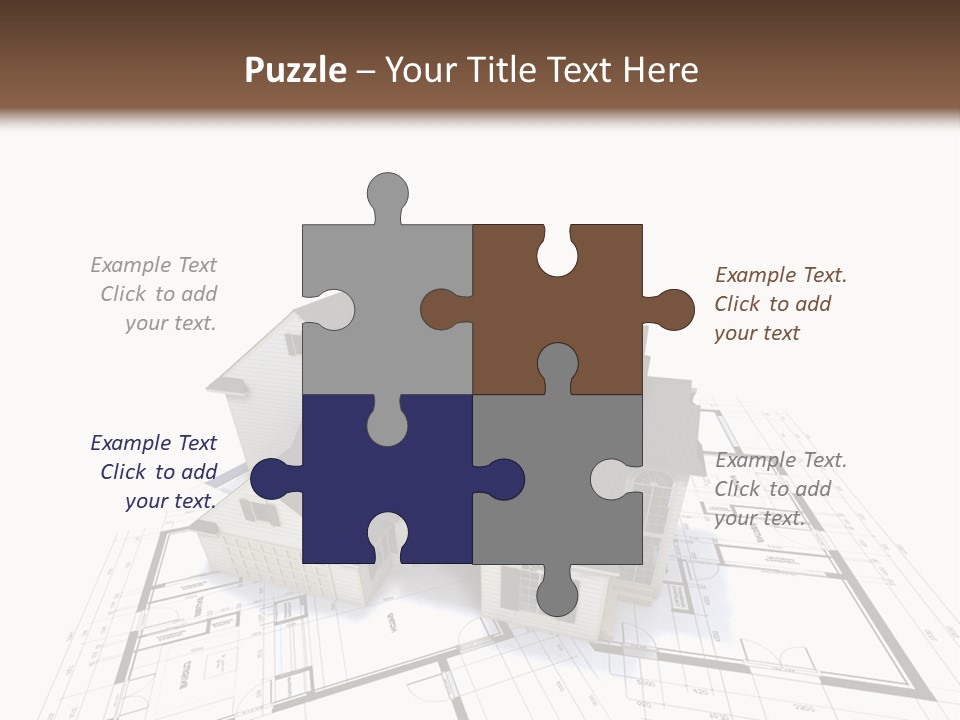 Architecture Plan Architectural PowerPoint Template