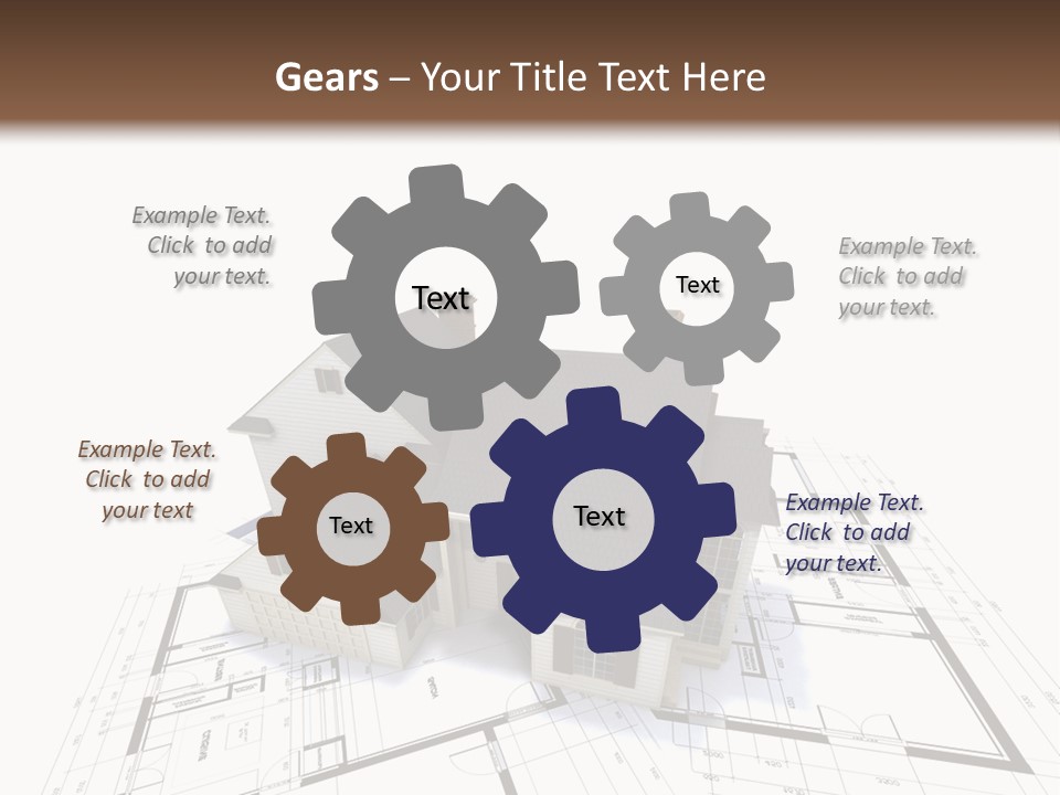 Architecture Plan Architectural PowerPoint Template