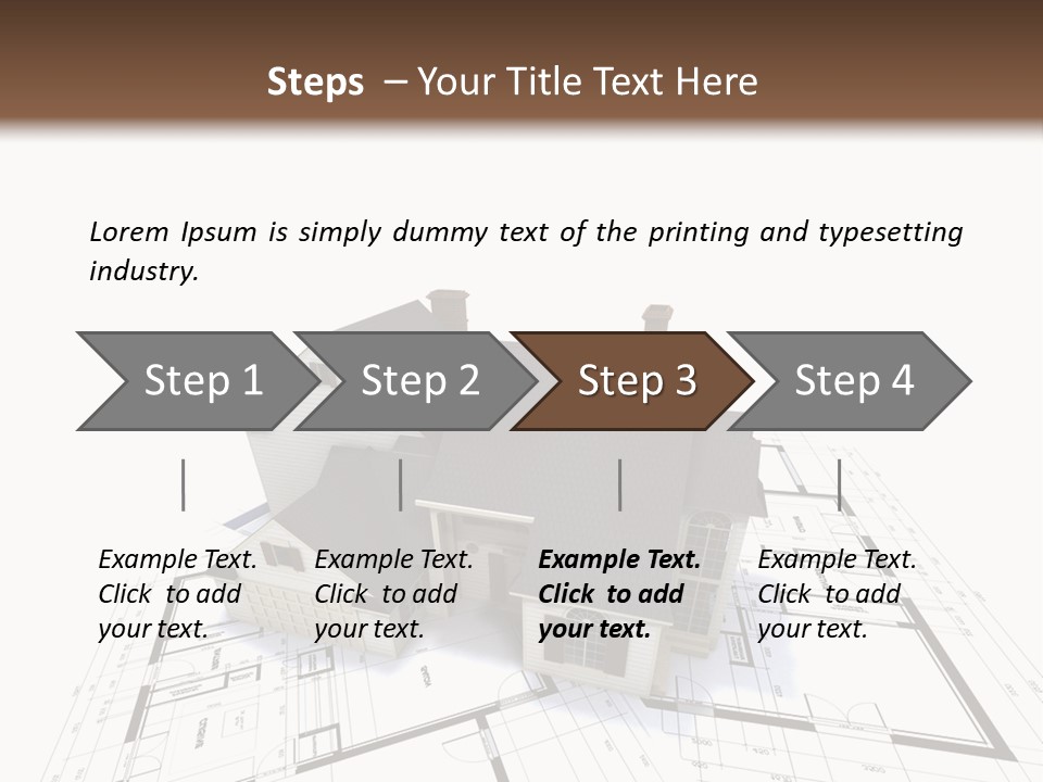 Architecture Plan Architectural PowerPoint Template