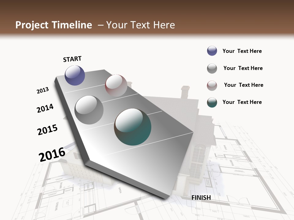 Architecture Plan Architectural PowerPoint Template