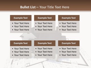 Architecture Plan Architectural PowerPoint Template