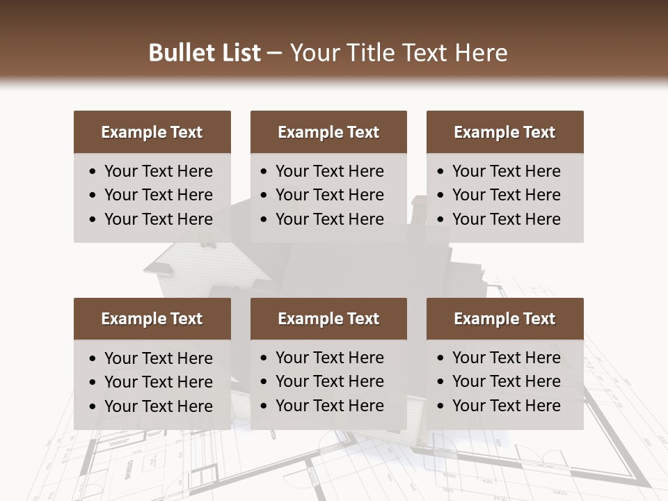 Architecture Plan Architectural PowerPoint Template