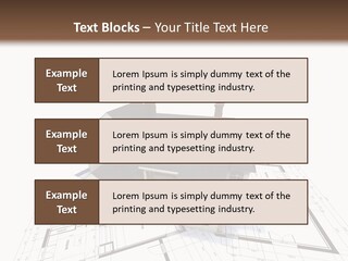 Architecture Plan Architectural PowerPoint Template