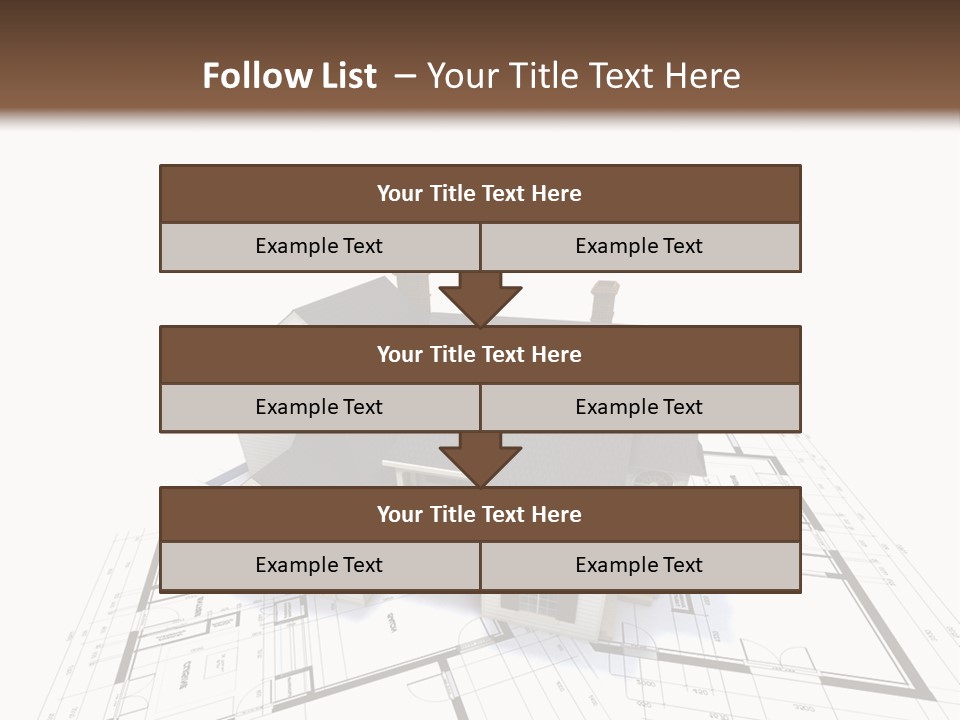 Architecture Plan Architectural PowerPoint Template
