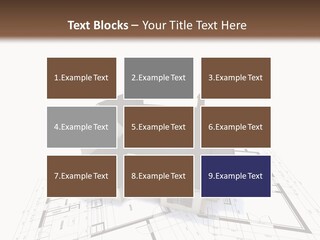 Architecture Plan Architectural PowerPoint Template