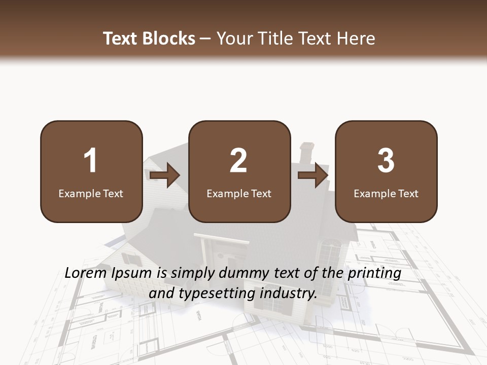 Architecture Plan Architectural PowerPoint Template