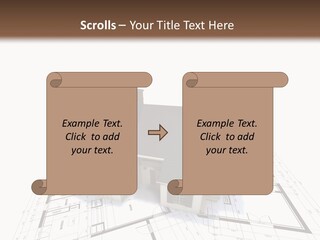 Architecture Plan Architectural PowerPoint Template