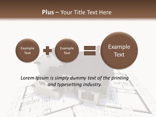 Architecture Plan Architectural PowerPoint Template