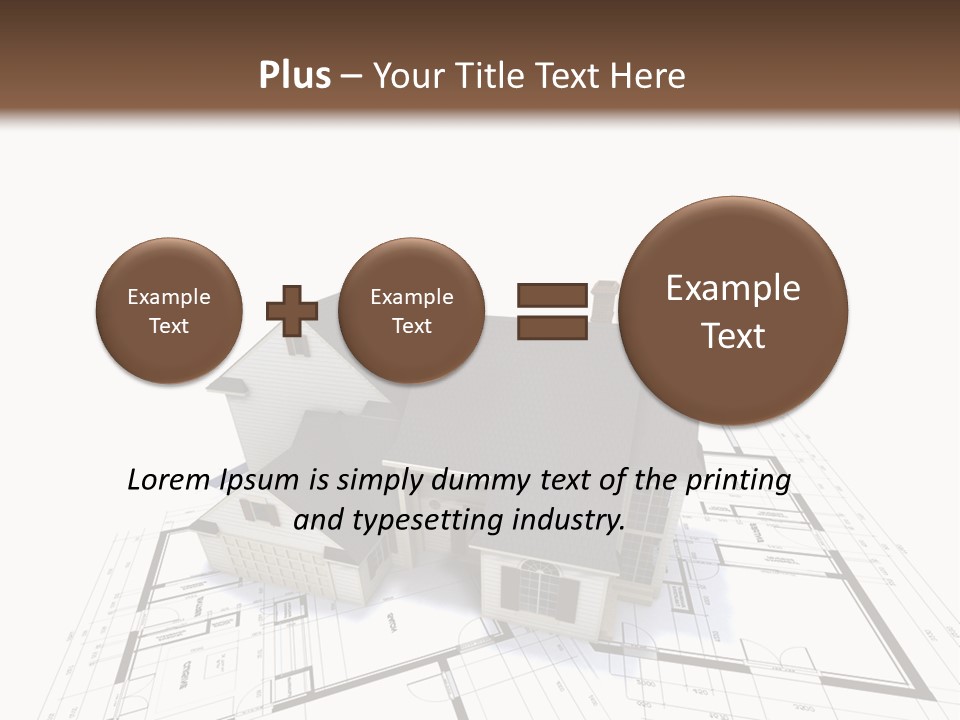 Architecture Plan Architectural PowerPoint Template