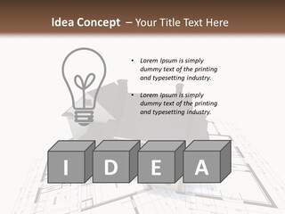 Architecture Plan Architectural PowerPoint Template